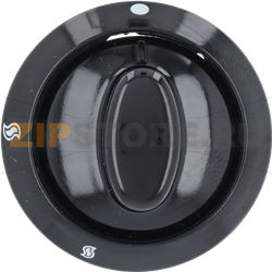 KNOB AND FERRULE TERIM BLACK 