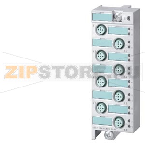 SIMATIC DP, ЭЛЕКТРОННЫЙ МОДУЛЬ ДЛЯ ET200PRO 4 DIO / 4 DO DC 24V, 0.5A, ДИАГНОСТИКА МОДУЛЯ, ВКЛЮЧАЯ ШИННЫЙ МОДУЛЬ, СОЕД. МОДУЛЬ IO 6ES7194-4CB50-0AA0 ДОЛЖЕН БЫТЬ ЗАКАЗАН ОТДЕЛЬНО Siemens 6ES7143-4BF00-0AA0 