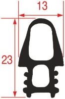 УПЛОТНИТЕЛЬ ДВЕРИ ПЕЧИ  620x414 mm