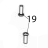 Tapping screw /T/Ni/3*8 Godex G530