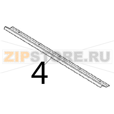 Profile Angelo Po 1G1BR1G Profile Angelo Po 1G1BR1GЗапчасть на деталировке под номером: 4