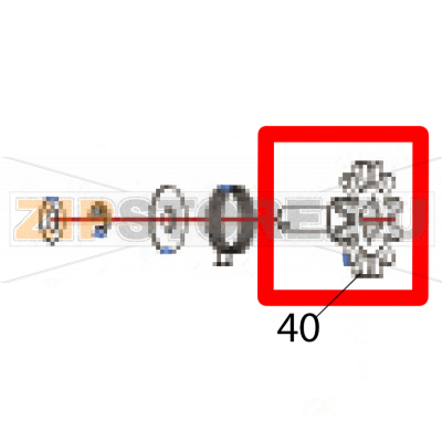 Ribbon supply wheel Godex RT730 Ribbon supply wheel Godex RT730Запчасть на деталировке под номером: 40Название запчасти Godex на английском языке: Ribbon supply wheel RT730.
