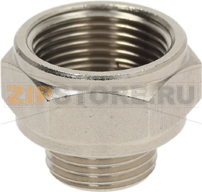 FITTING ø 1/2M-3/4F NICKEL-PLATED 