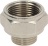 FITTING ø 1/2M-3/4F NICKEL-PLATED
