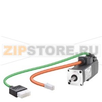 SIMOTICS S-1FL6 SUPPLY VOLTAGE 230V 3AC PN=0,1KW,NN=3000RPM M0=0,32NM,MN=0,32NM SHAFT HEIGHT 20MM ENCODER INCREMENTAL TTL 2500PPR PLAIN SHAFT, TOLERANCE N WITHOUT HOLDING BRAKE PROTECTION CLASS IP65 WITH OIL SEAL MATCHING DRIVE SINAMICS V90 Siemens 1FL602