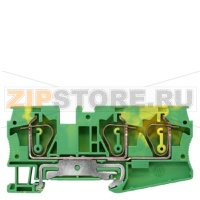 КЛЕММА РЕ ПРУЖИННОЕ ПОДСОЕДИНЕНИЕ, 3 ПОДСОЕДИНЕНИЯ: 0.5 - 6 MM2, ШИРИНАH: 8.2 MM, ЗЕЛЕНО-ЖЕЛТАЯ Siemens 8WH2003-0CH07