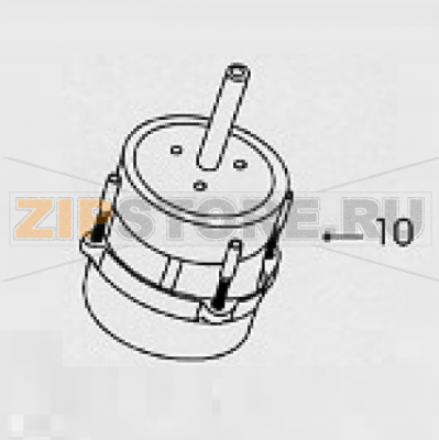 C000612272 110V-60HZ Macap P206       C000612272 110V-60HZ Macap P206Запчасть на сборочном чертеже под номером: 10