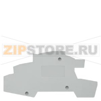ALPHA, cover, for Installation terminals 2.5 mm2, gray, W: 2 mm Siemens 8WH9000-3SA00