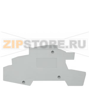 ALPHA, cover, for Installation terminals 2.5 mm2, gray, W: 2 mm Siemens 8WH9000-3SA00 