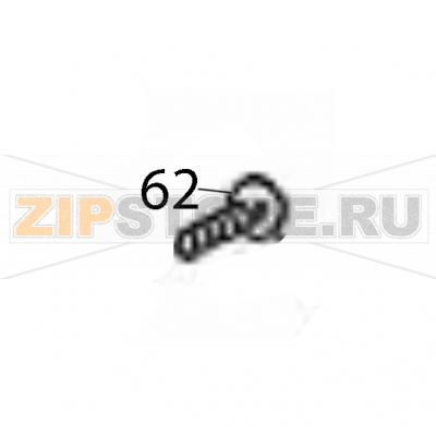 Pan head screw Sato M84Pro Pan head screw Sato M84ProЗапчасть на деталировке под номером: 62Название запчасти на английском языке: Pan head screw Sato M84Pro.
