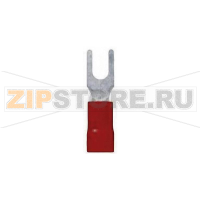 Наконечник вилочный 4 мм², 6 мм², Ø: 6.5 мм, желтый, 50 шт Lapp 63105230 
