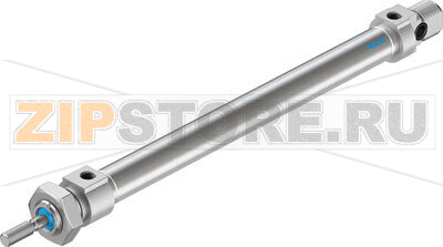 Пневмоцилиндр стандартный Festo DSNU-10-100-P-A 