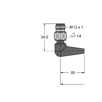 Кабель TPE Turck WSH4-10/TFG