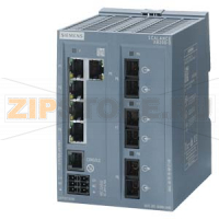 SCALANCE XB205-3 MANAGEABLE LAYER 2 IE-SWITCH 5X 10/100 MBITS/S RJ45 PORTS 3X MM FO SC-PORT 1X CONSOLE PORT DIAGNOSTICS-LED REDUNDANT POWER SUPPLY TEMP.-RANGE 0 DGR C UP TO +60 DGR C, DIN RAIL MOUNTING PROFINET IO-DEVICE ETHERNET/IP CERTIFICATE DEFAULT PR