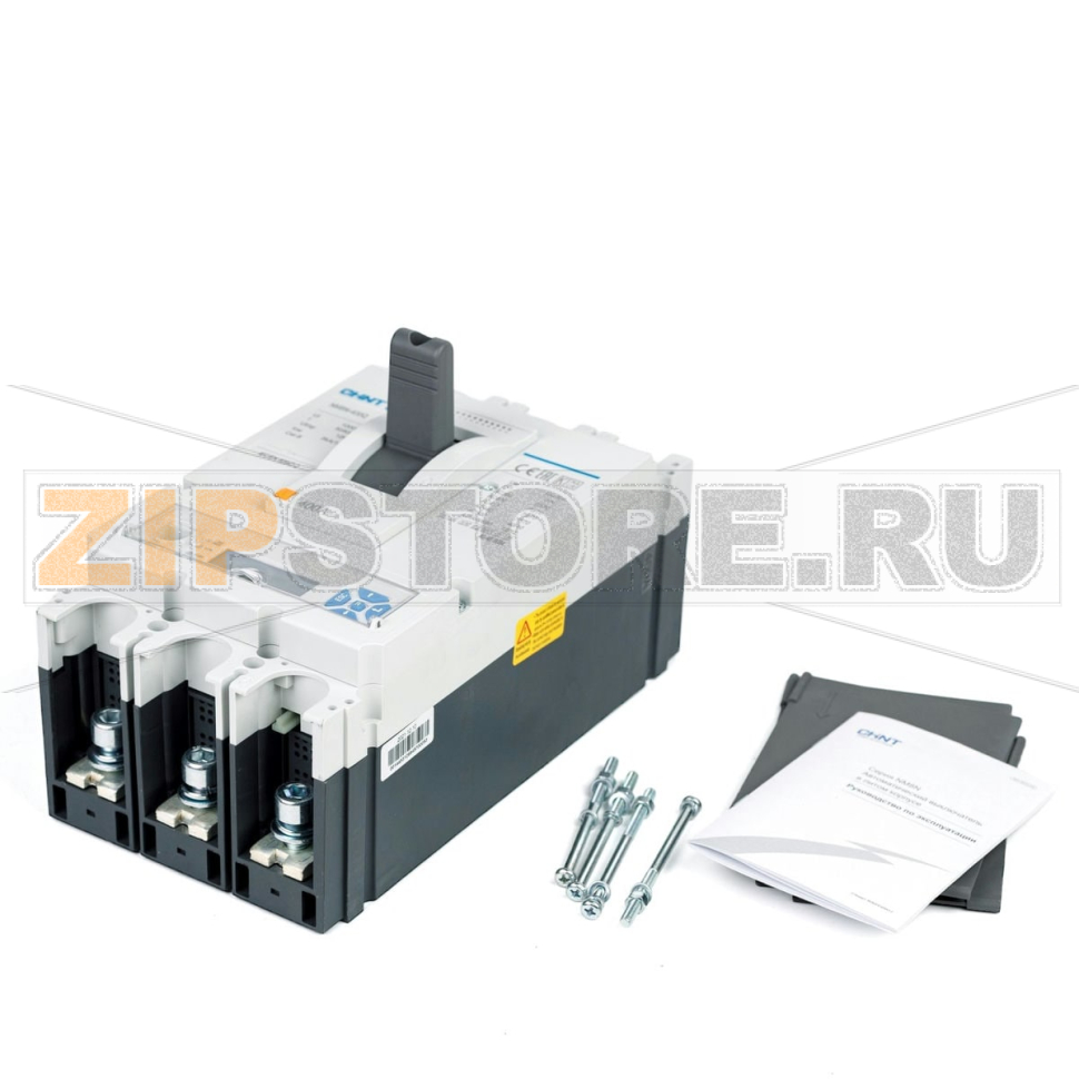 Выключатель автоматический 250 А, 100 кА, 3 полюса Chint NM8N-400H 