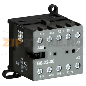 Миниконтактор B6-22-00-01, 9 А, 400 В, AC3, катушка: 24 В/AС ABB GJL1211501R0001 