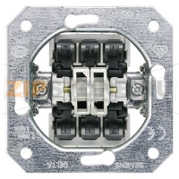 DELTA ВЫКЛЮЧАТЕЛЬ ЭЛЕКТРО-МЕХАНИЧ. ЧАСТЬ ДЛЯ МОНТАЖА ПОД ШТУКАТУРКУ 10А 250В 2 КЛАВИШИ ДЛЯ ВКЛ/ВЫКЛ ИЗ 2-Х МЕСТ Siemens 5TA2118