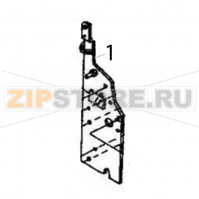 Frame (L) Sato M84Pro Frame (L) Sato M84ProЗапчасть на деталировке под номером: 1Название запчасти на английском языке: Frame (L) Sato M84Pro.