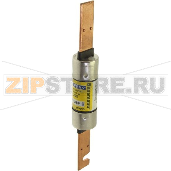 Предохранитель, 100 A, AC 600 В, 100 кА, 26.9x149.2, RK1, UL, с задержкой Eaton LOW-PEAK DUAL ELE 