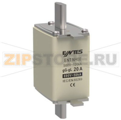 Предохранитель 20 A, 500 В Entes ENT.NH00 20A 