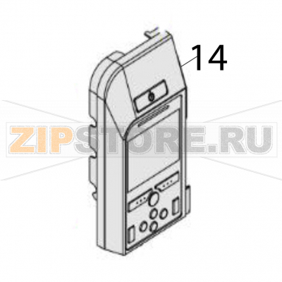 Control panel assy Sato CL6NX Plus Control panel assy Sato CL6NX PlusЗапчасть на деталировке под номером: 14Название запчасти на английском языке: Control panel assy Sato CL6NX Plus.