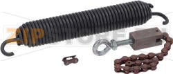 DOOR CHAIN WITH TENSOR AND SPRING KIT 