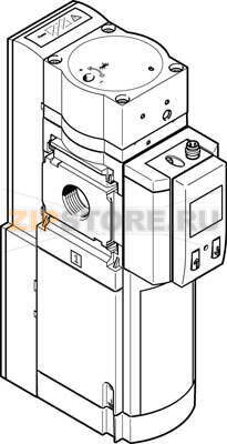 Клапан плавного пуска/быстрого выхлопа Festo MS6-SV-1/2-E-10V24-AD1 