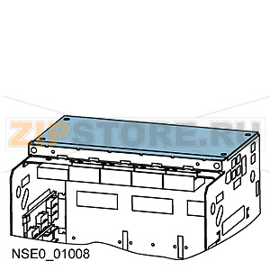 Принадлежность к выключателю 3WL, крышка к дугогасильной камере выкатного выключателя типоразмер 2, 3-пол. Siemens 3WL9111-0AS36-0AA0 