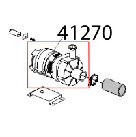 Pompa aumento pressione 220/240 V, corpo pompa in plastica Angelo Po KD130EAT