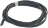 PROFILO IN SILICONE NERO HT