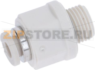 PPSU QUICK CONN. STRAIGHT FIT.1/8M D.4 