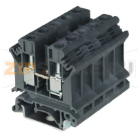 Клемма проходная, серая CHIKU RTB 10