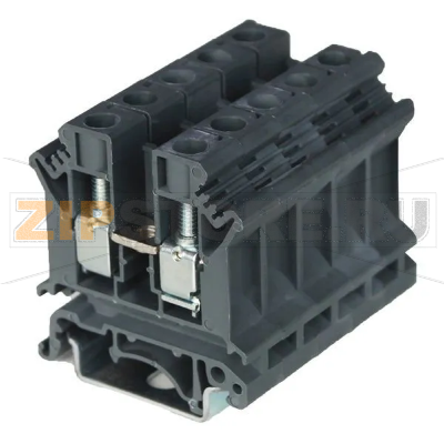 Клемма проходная, серая CHIKU RTB 10 