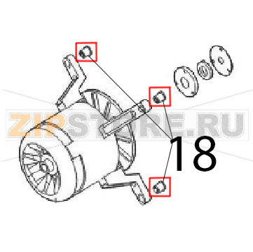 Bushing Angelo Po FM1011E2 Bushing Angelo Po FM1011E2Запчасть на деталировке под номером: 18