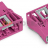 Snap-in socket; 3-pole; Cod. B; 4,00 mm; pink Wago 770-783/081-000 - Snap-in socket; 3-pole; Cod. B; 4,00 mm; pink Wago 770-783/081-000