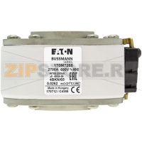 Предохранитель, 2700 A, AC 690 В, size 4, 105x120x67 мм, aR Eaton FUSE 2700A 690V 4BKN/65 AR UR
