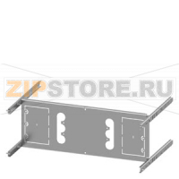SIVACON S4 EBS SENTRON 3VA 3VA23 (400 A) 3-pole Mounting position horizontal Fixed mounting Number of switches 1 Height 200 mm Width 600 mm Siemens 8PQ6000-8BA23