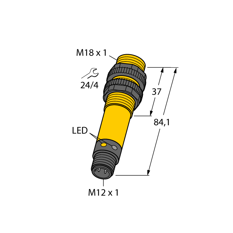 Датчик фотоэлектрический Turck S18SP6FF100Q 