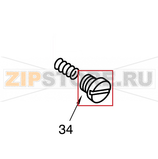 Заглушка резьбовая KitchenAid KSM103 Заглушка резьбовая (Ø: 15x13 мм) для планетарного миксера KitchenAid KSM103Запчасть на сборочном чертеже под номером: 34