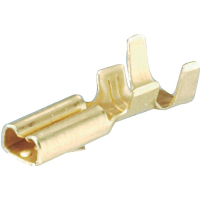 Клемма плоская 2.8 мм, 0.8 мм, 180°, металлик, 1 шт Schlegel FH2,8