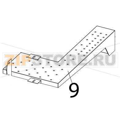 Diffuser upper dx and lower sx Zanolli Synthesis 12/80 VE Diffuser upper dx and lower sx Zanolli Synthesis 12/80 VEЗапчасть на деталировке под номером: 9