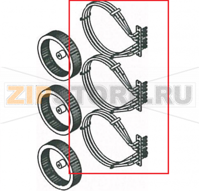 Resistenza tripla 4500w Garbin 10M   Resistenza tripla 4500w Garbin 10MЗапчасть на сборочном чертеже под номером: 32