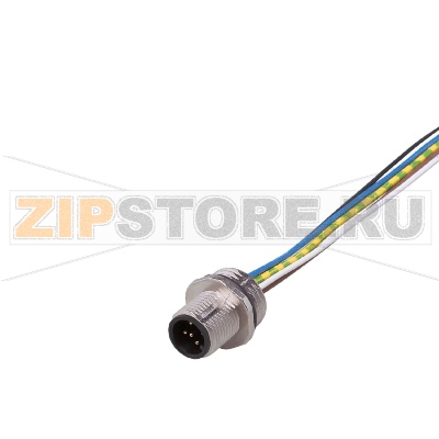 Разъем встраиваемый типа "папа" IFM E70190 