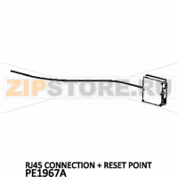 RJ45 connection + reset point Unox XB 695