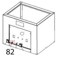 Heating element red warning light Vema AP 2091