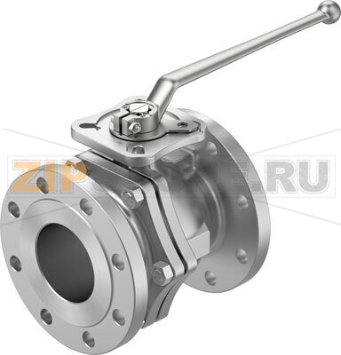 Кран шаровой Festo VZBF-4-P1-20-D-2-F1012-M-V15V15 