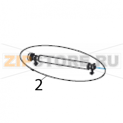 Module platen roller Sato WS412 TT Module platen roller Sato WS412 TTЗапчасть на деталировке под номером: 2Название запчасти на английском языке: Module platen roller Sato WS412 TT.