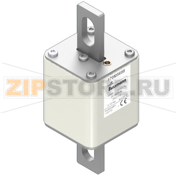 Предохранитель, 800 A, AC 1100 В, 100 кА, size 2, 61x77x160 мм, aR, IEC UL Eaton FUSE 800A 110 