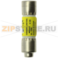 Предохранитель, 6 A, AC 600 В, 200 кА, 10x38 мм, CC, UL, с задержкой Eaton LOW PEAK CC TIME DELAY