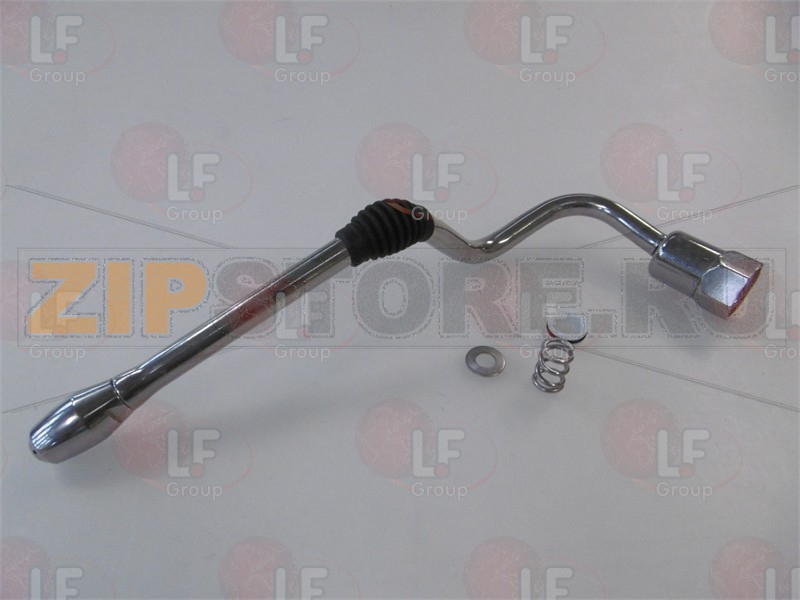 TUBO VAPORE SINISTRO INOX 3/8" 